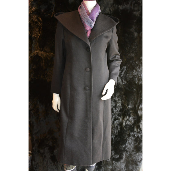Hooded Coat Black