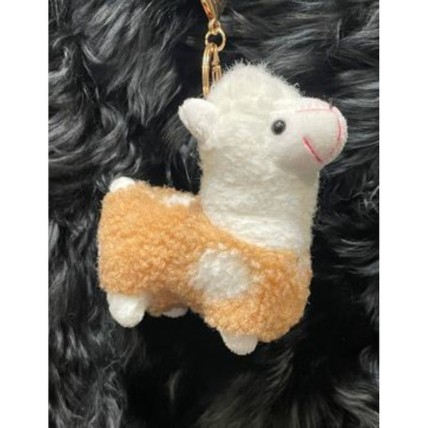 Keyring Anime Alpaca Brown