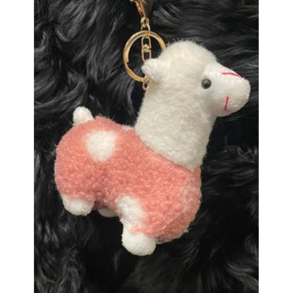 Keyring Anime Alpaca Pink