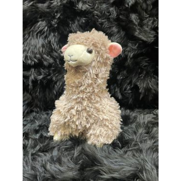 Plush Toy Alpaca Rose Grey