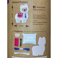 Sewing Llama Keychain