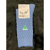 Humphrey Law Patterned Sock Denim Small