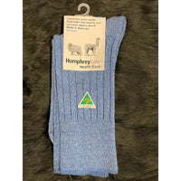 Humphrey Law Ribbed Sock Denim