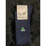 Humphrey Law Patterned Sock Navy Small