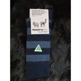 Humphrey Law Stripe Sock Navy