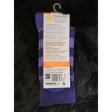 Humphrey Law Stripe Sock Violet