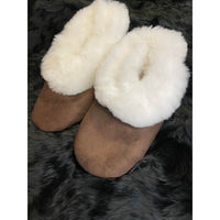 Alpaca Fur Slippers Size 42