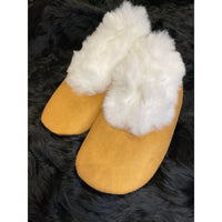 Alpaca Fur Slippers Size 43